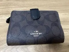 【2/4まで】COACH 二つ折り財布 ブラウン