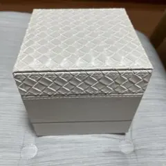 あ*ず様 コンパクトジュエリーボックス 合成皮革製