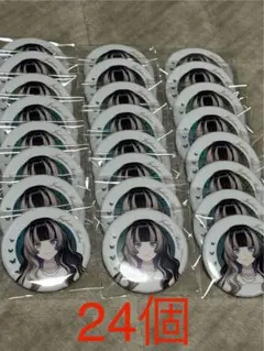 ホロライブ ReGLOSS スクエア缶バッジ 儒烏風亭らでん リグロス 17個