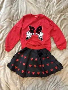ミニー ディズニー セットアップ 海外子供服