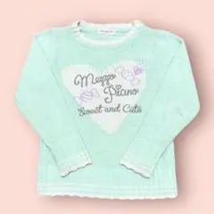 メゾピアノ 120 長袖ニット 秋冬物トップス Y2K 平成レトロ 00s女の子
