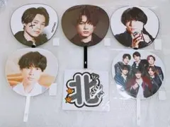 松村北斗 SixTONES うちわ ラフスト OneST 慣声の法則