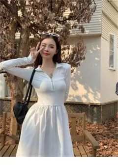 ヘップバーン風コート付きロングワンピース✨結婚式にもピッタリの春夏モテコーデ