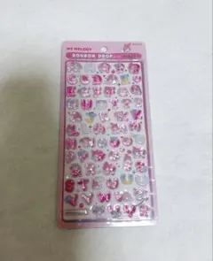 【正規品】ボンボンドロップシール マイメロディ もじ moji 匿名配送