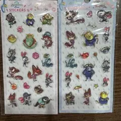 ズートピア 3Dステッカーセット