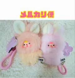 baby threeイニシャルキーホルダー【R】【V】スーパーミニバニー