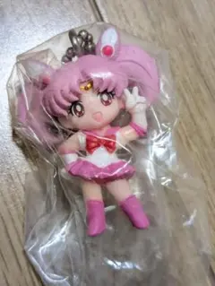 美少女戦士セーラームーンフィギュアキーホルダーマスコット新品 セーラーちびムーン