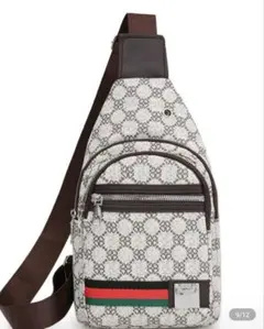 【新品】新入荷　メンズ斜めがけショルダーバック　布製