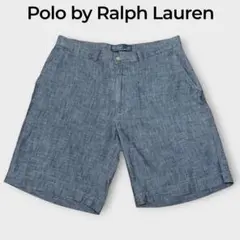 Polo Ralph Lauren シャンブレーショーツ 33 ブルーのサムネイル