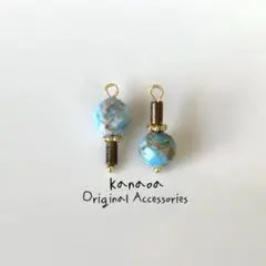 天然石ピアス