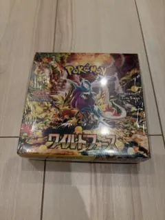 ［シュリンク付］ポケモンカードゲーム　ワイルドフォースbox ポケセン産