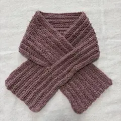 ぱ*笑様 ミニマフラー　ハンドメイド　かぎ針編み15