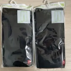 【ユニクロ】キッズスパッツ ブラック 120cm 2枚セット