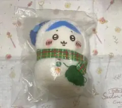 ちいかわ セブン エニマイくじE賞ハチワレ 雪だるま マスコット