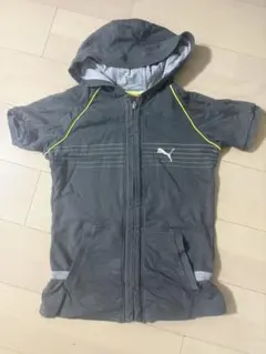 PUMA 半袖パーカー グレー レディース L