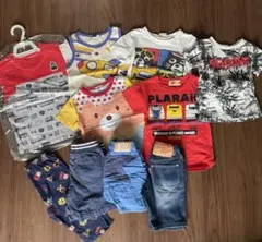 100サイズ 夏服 Tシャツ 半ズボン 10着まとめ売り