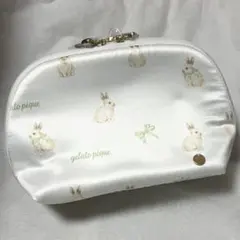 gelato pique ウサギ柄ポーチ 新品タグ付き