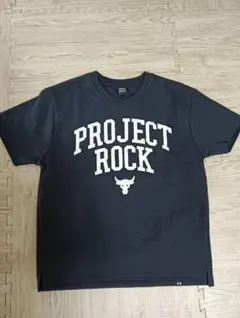アンダーアーマー PROJECT ROCK 半袖スウェット LG XL ネイビー