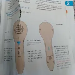 Hi, friends! 2 英語絵ノート 専用ペン付きボロボロ