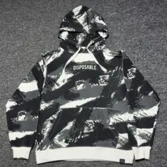 B ONE SOUL Y2K 総柄 プルオーバーパーカー size M