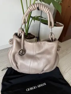 Giorgio Armani ラムスキン/バッグ　美品のサムネイル