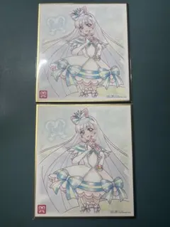 プリキュア 色紙ART7 キュアニャミー 2枚セット