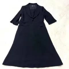 SocialTime 東京ソワール ブラックフォーマルワンピース喪服 冠婚葬祭