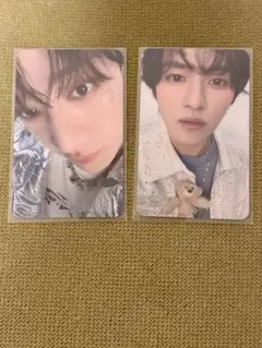 stray kids バンチャン　リノ　2枚セット　トレカ　特典　スキズ