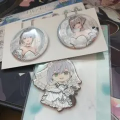 白銀ノエル　ホロライブ　一番くじ　缶バッチ賞　きゅんキャラ賞