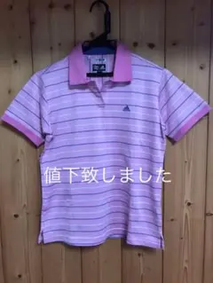 アディダスゴルフ　レディース　ポロシャツ(半袖)