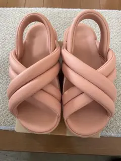 BOTTEGA VENETA 編み込み サンダル ミュールピンク BOTTEGA VENETA 編み込み サンダル ミュールピンク - メルカリ