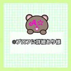 ✳︎プロフに詳細あり様