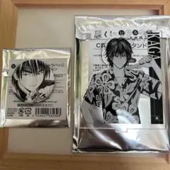 ヒカルの碁　原画展　ミニキャラバッジ＆くじC賞　加賀鉄男