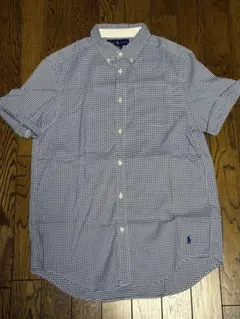 Ralph Lauren 170センチ半袖チェックシャツ