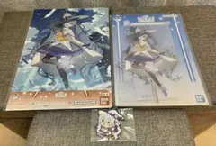 一番くじ 雪ミク 2014年セット アクスタ ラバーチャーム クリアポスター