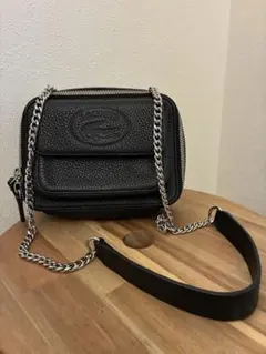 LACOSTE ラコステ CROCO CREW パッチポケットショルダーバッグ