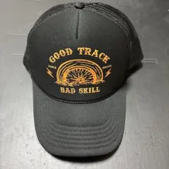 OTTO メッシュキャップ ブラック アメカジ バイカー