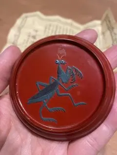 沖縄漆器✳︎カマキリ好きさんに✳︎貴重