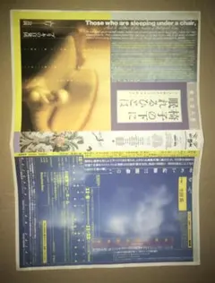 ブリキの自発団 椅子の下に眠れる人は チラシ 生田萬 銀粉蝶 羽良多平吉
