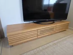 【よーこ様専用】ナチュラルウッド　テレビボード（ローボード）