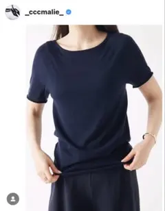 【新品未開封】cccmalie シーマリー　カシミヤカーディガン　ブラック　38 新品未開封】cccmalie シーマリー カシミヤカーディガン