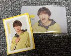 なにわ男子 Doki it 特典 クリアソロカード&ステッカー　藤原丈一郎