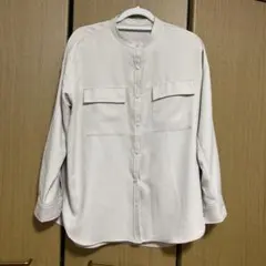 ベージュ 長袖シャツ Lサイズ　GU