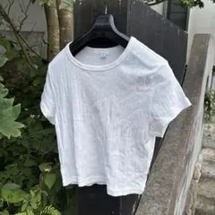 GU ポインテールT ホワイト Lサイズ 半袖 Tシャツのサムネイル