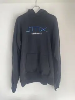 SAINT セントマイケル25SS SMX HOODIE パーカー 黒 L PS