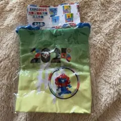 ミャクミャク EXPO2025 関西万博 大阪 ミニ巾着 ポーチ ぬいぐるみ