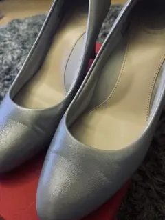 ORiental TRaffic シルバーパンプス 24cm ヒール約5cm