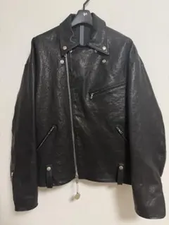 Nobuyuki Matsui Leather Jacket - メルカリ