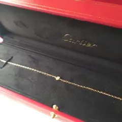Cartier カルティエ ダムール ブレスレット XS AU750YG - メルカリ