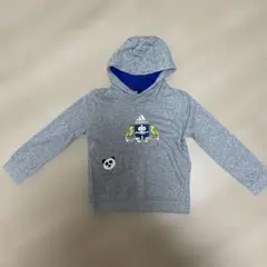 adidas アディダス パーカー 120cm グレー